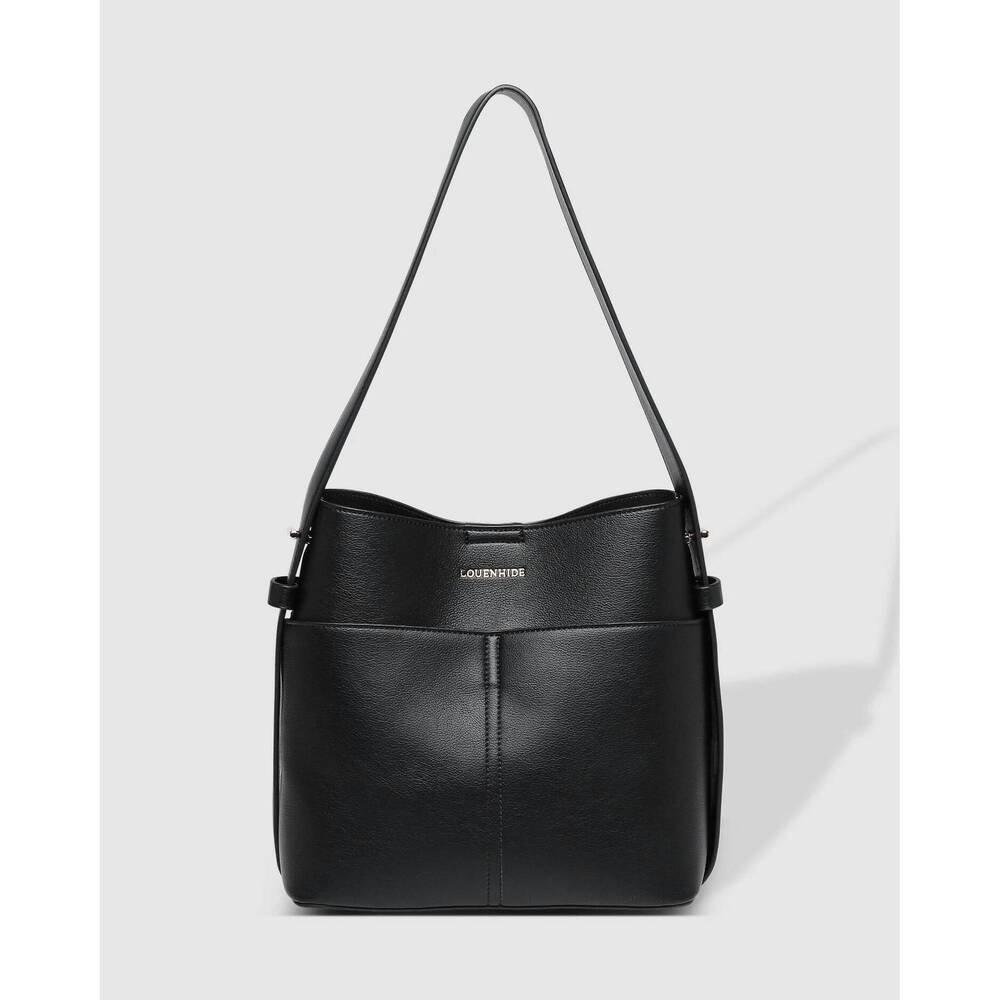 NEW LOUENHIDE women's samantha handbag in black